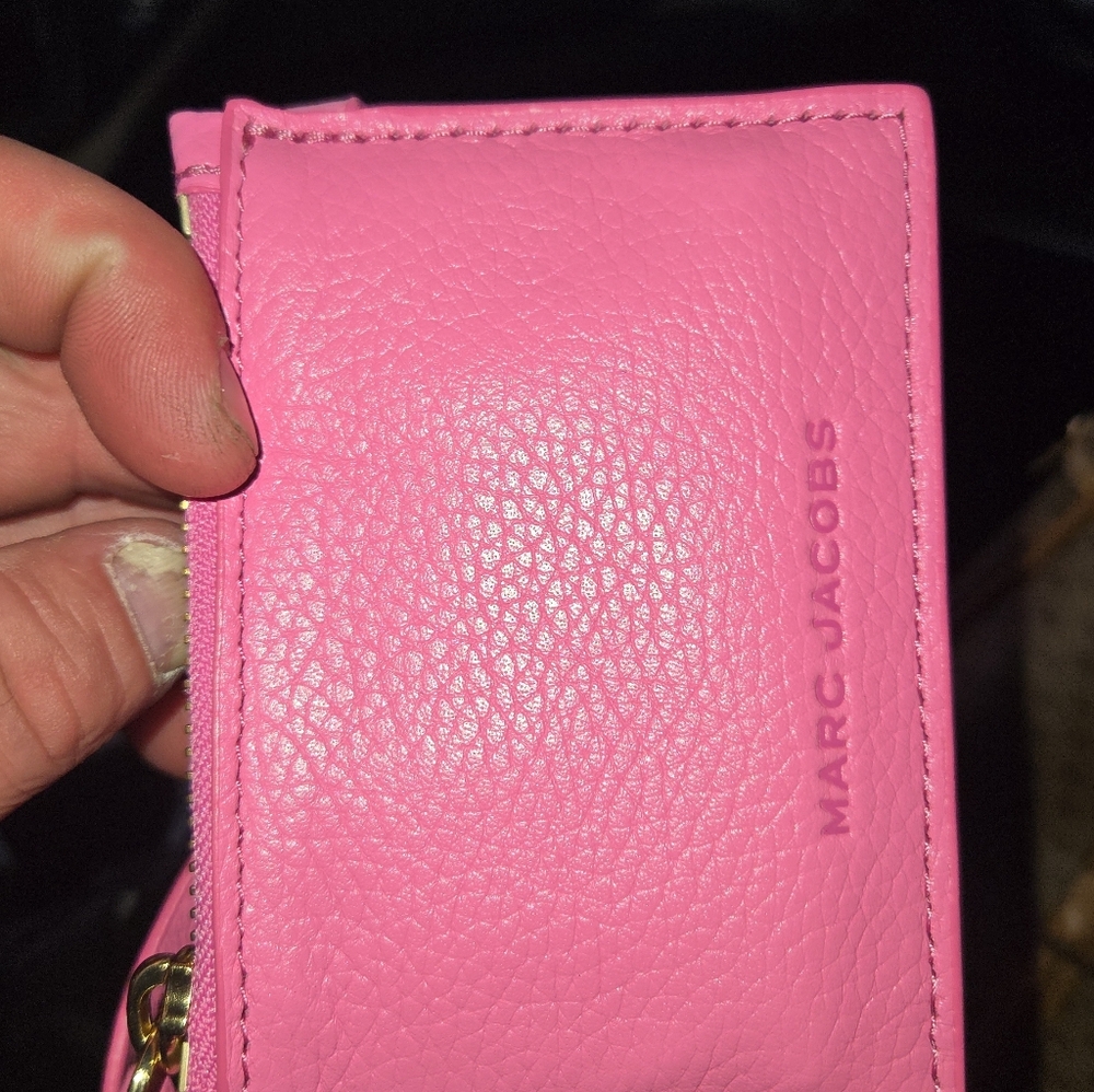 Brand New Marc Jacobs "The Mini Sack Bag" In Bow Pink - Picture 5 of 7